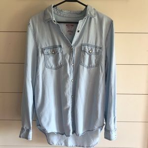Mossimo Supply Co Chambray denim shirt